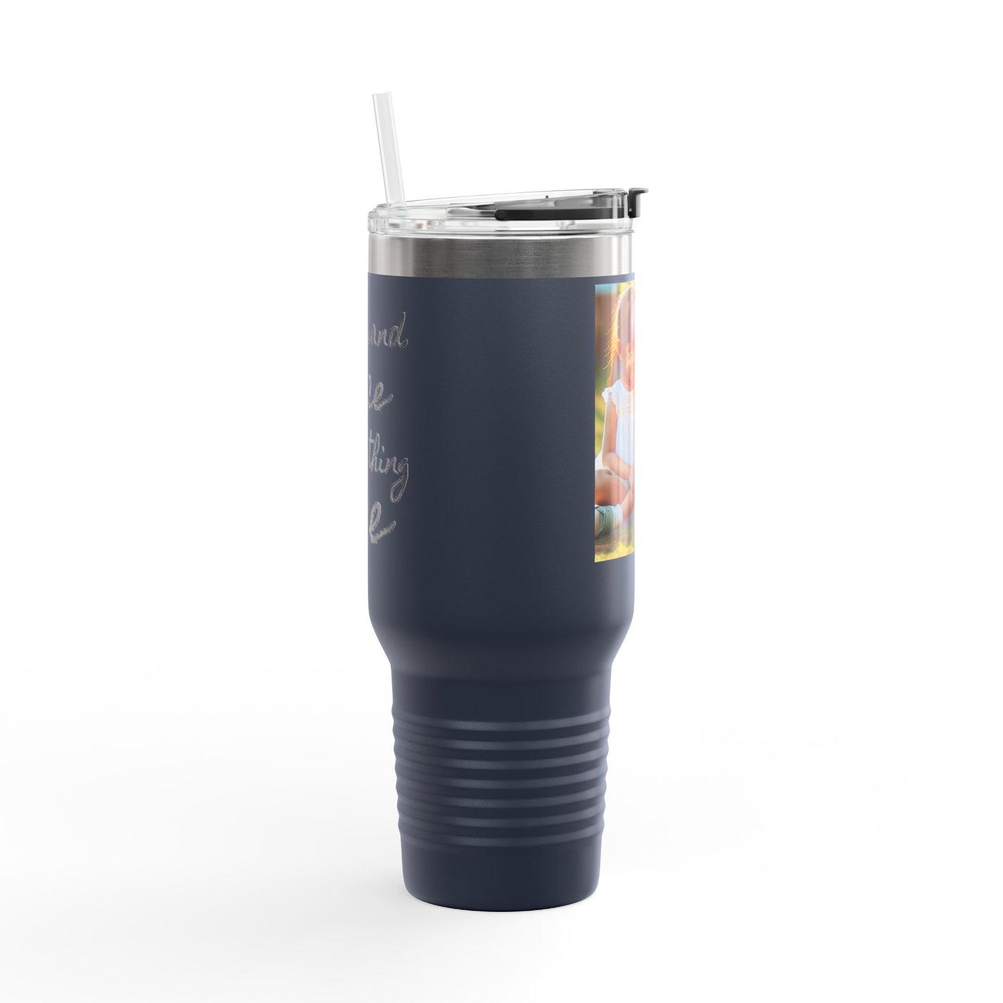 Travel Mug with Sugar and Spice Design, 40oz