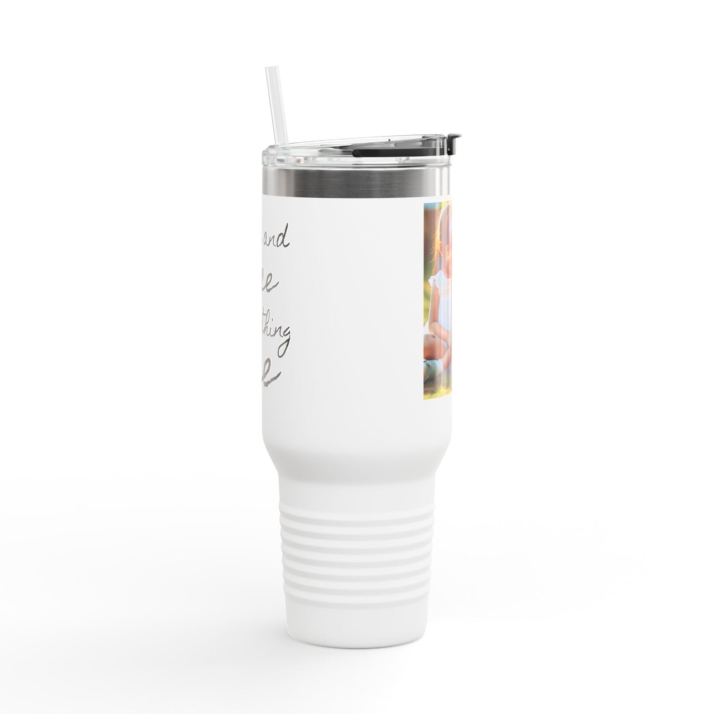 Travel Mug with Sugar and Spice Design, 40oz