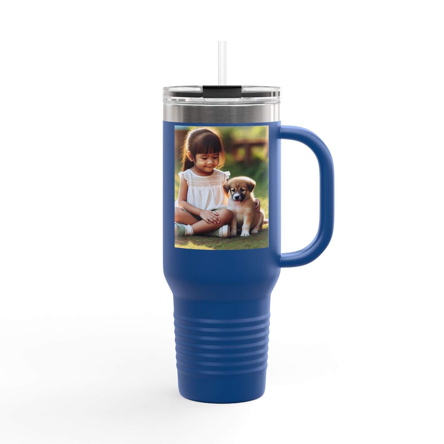 Travel Mug with Sugar and Spice Design, 40oz